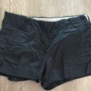 J. Crew Black chino Shorts with Durable Style